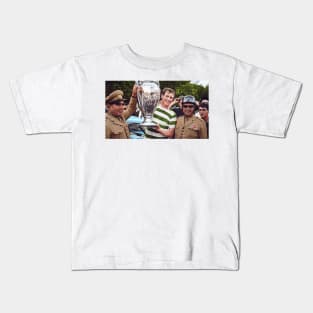 Billy McNeill in colour Kids T-Shirt